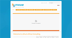 Desktop Screenshot of lithium-africa.com